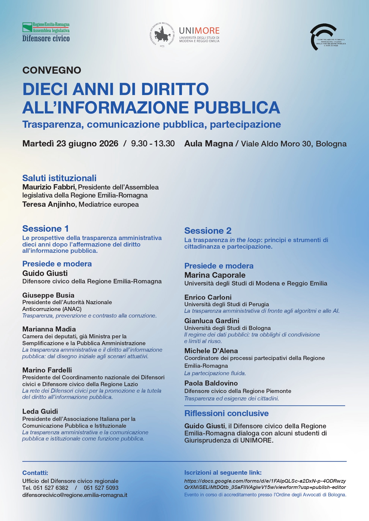 Dieci anni di diritto all'informazione pubblica. Trasparenza, comunicazione pubblica, partecipazione
