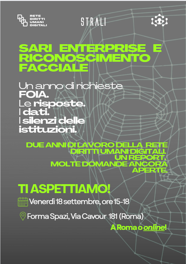 SARI Enterprise, FOIA e riconoscimento facciale